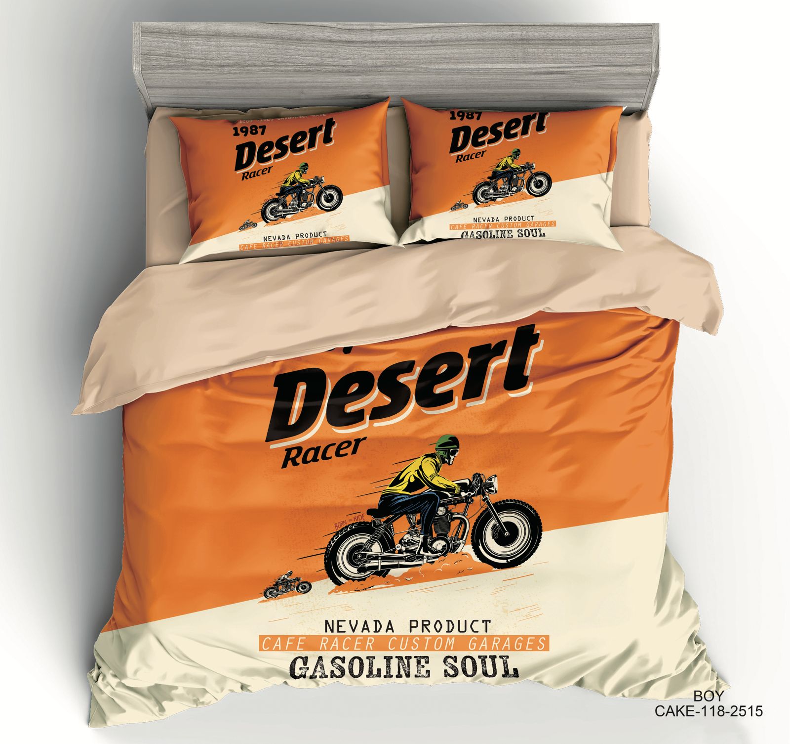 4PC COMFORTER SET-SINGLE 160 × 220 cm