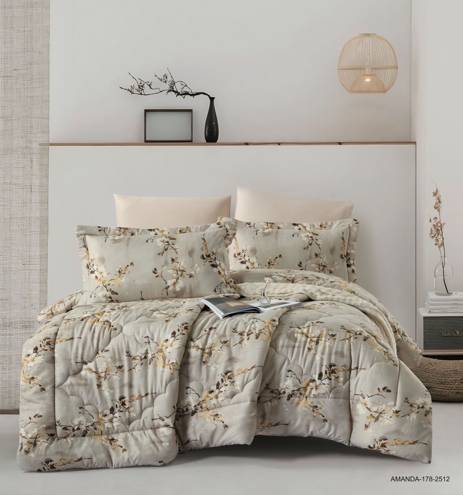 4-Piece Single Size Comforter Set