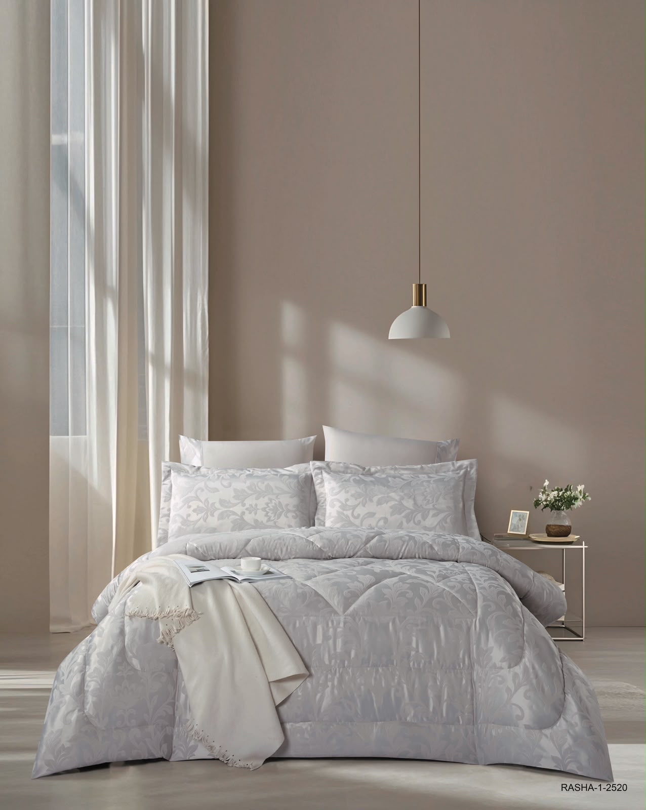 4PC COMFORTER SET-SINGLE 160 × 220 cm