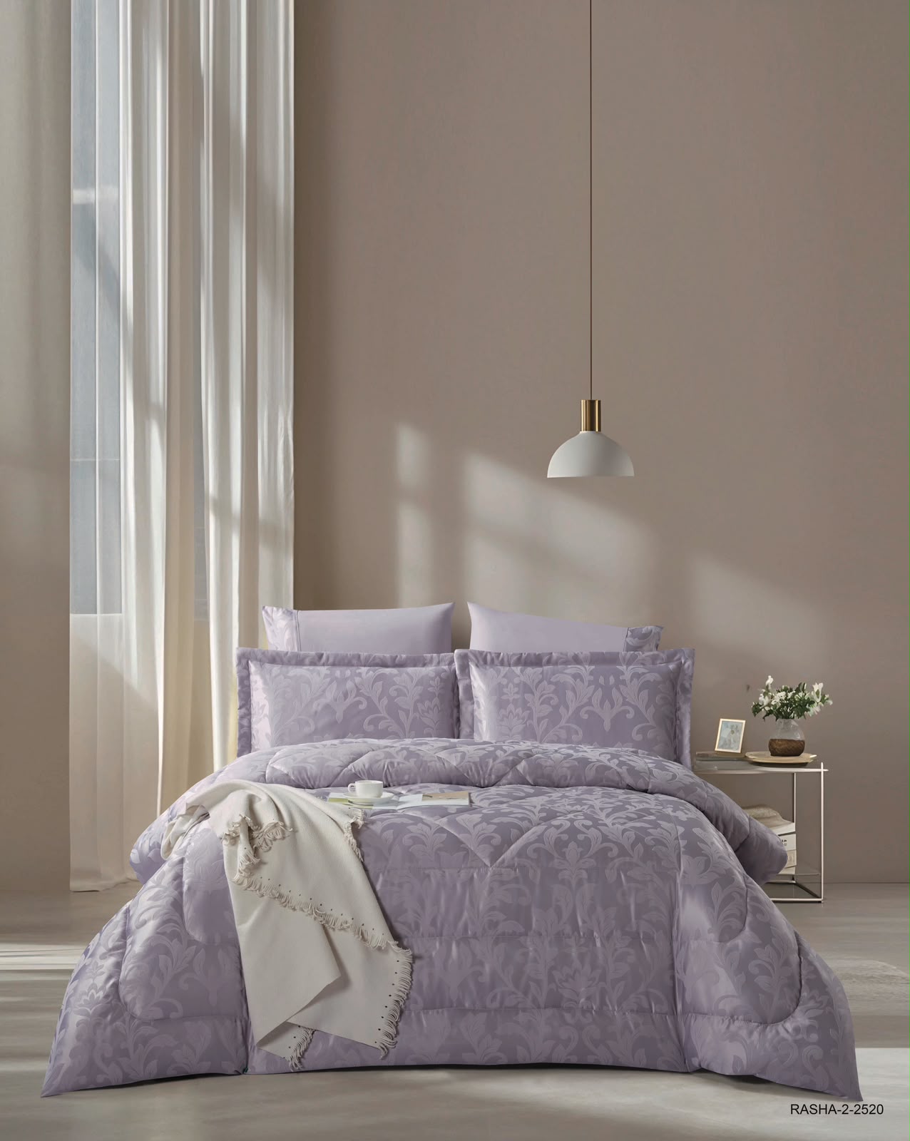 4PC COMFORTER SET-SINGLE 160 × 220 cm