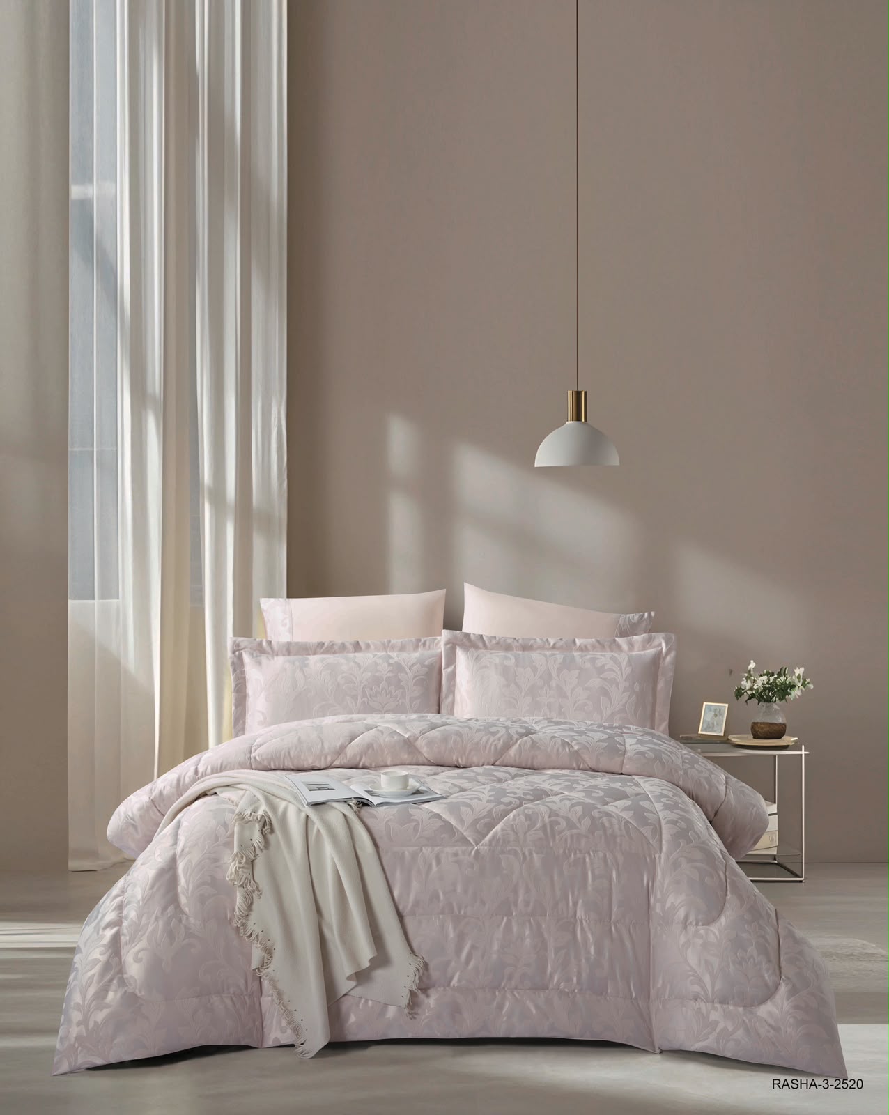 4PC COMFORTER SET-SINGLE 160 × 220 cm