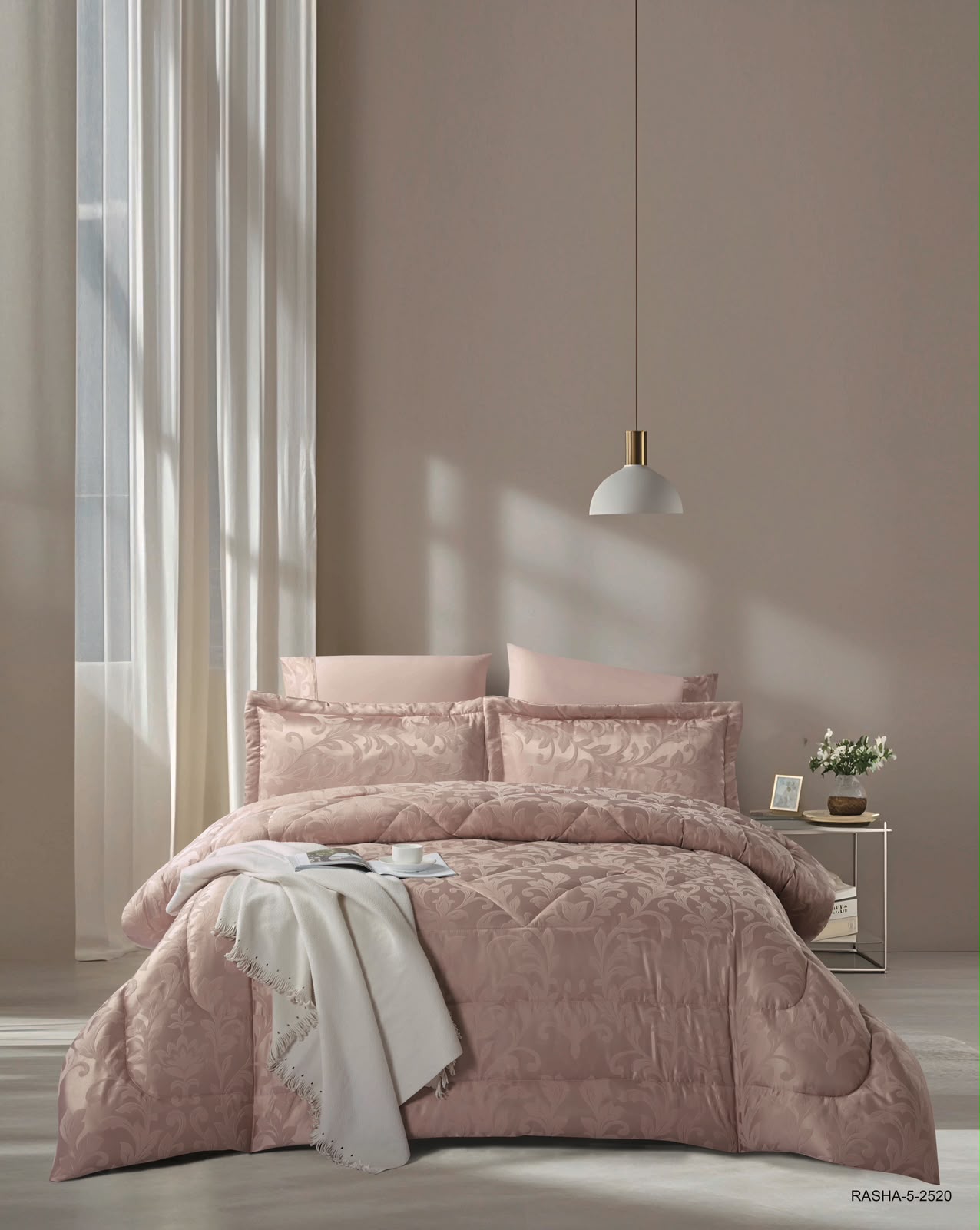 4PC COMFORTER SET-SINGLE 160 × 220 cm