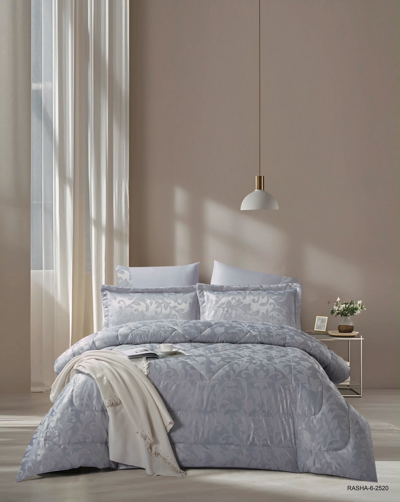 4PC COMFORTER SET-SINGLE 160 × 220 cm