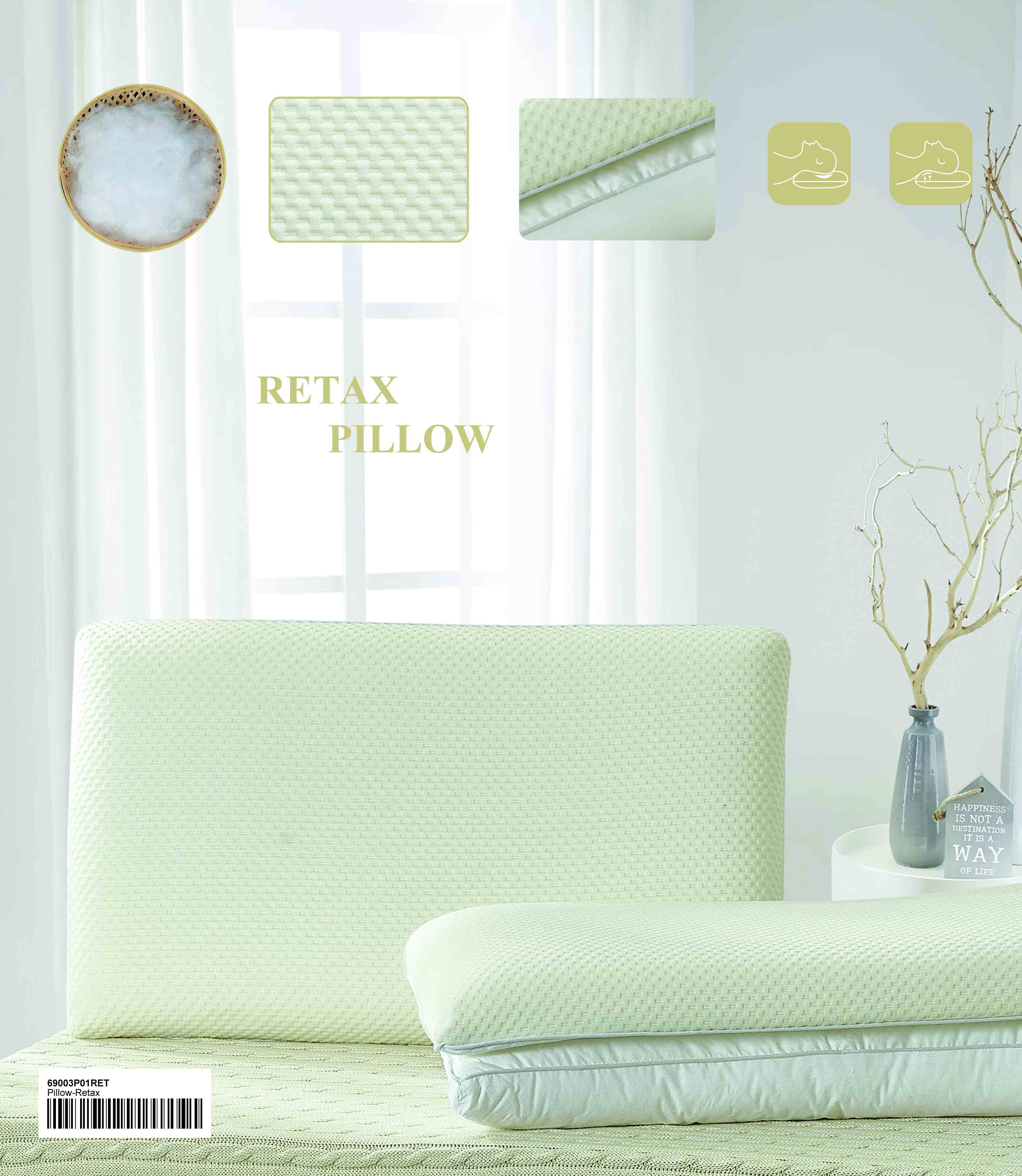 Retax Medical Pillow (50*75CM) 