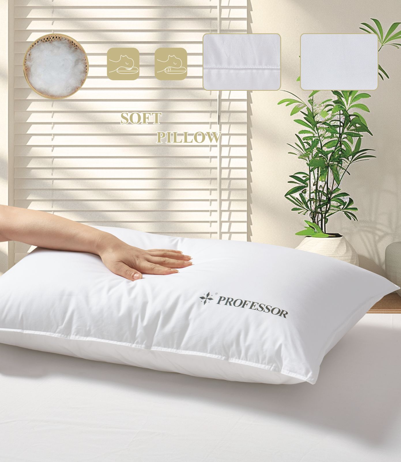 Pillow-Soft Extra Soft Pillow 50x75 cm