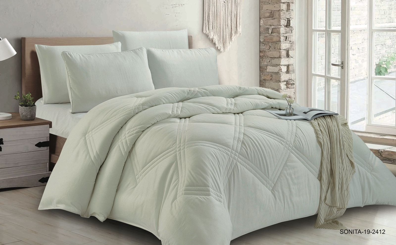 6PC COMFORTER SET-DOUBLE