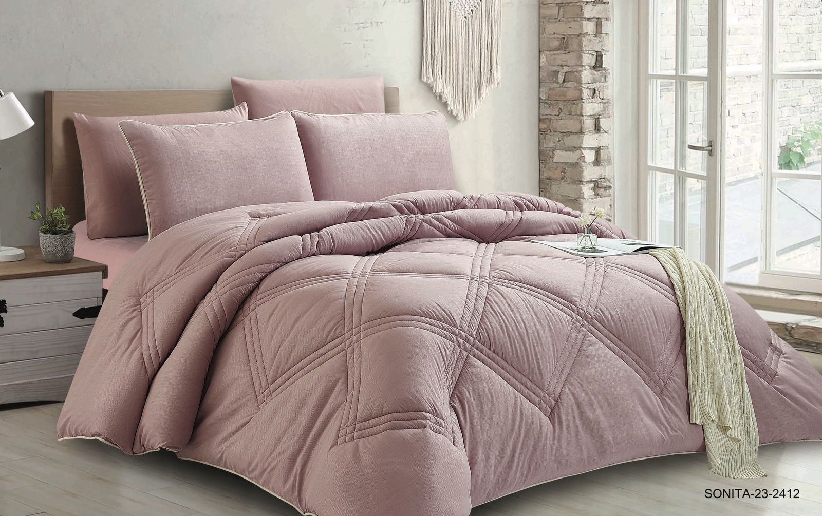 6PC COMFORTER SET-DOUBLE