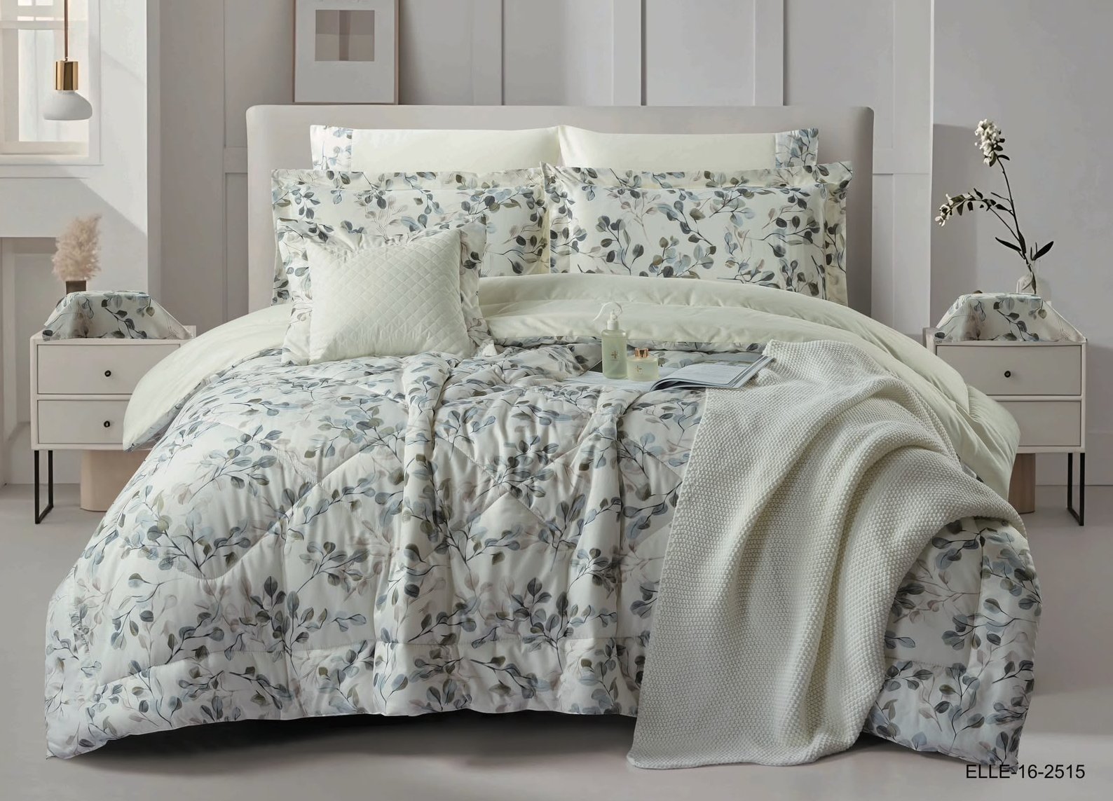 SUPERKING SIZE COMFORTER 9PCS SET WITH HARD BOX PACKING