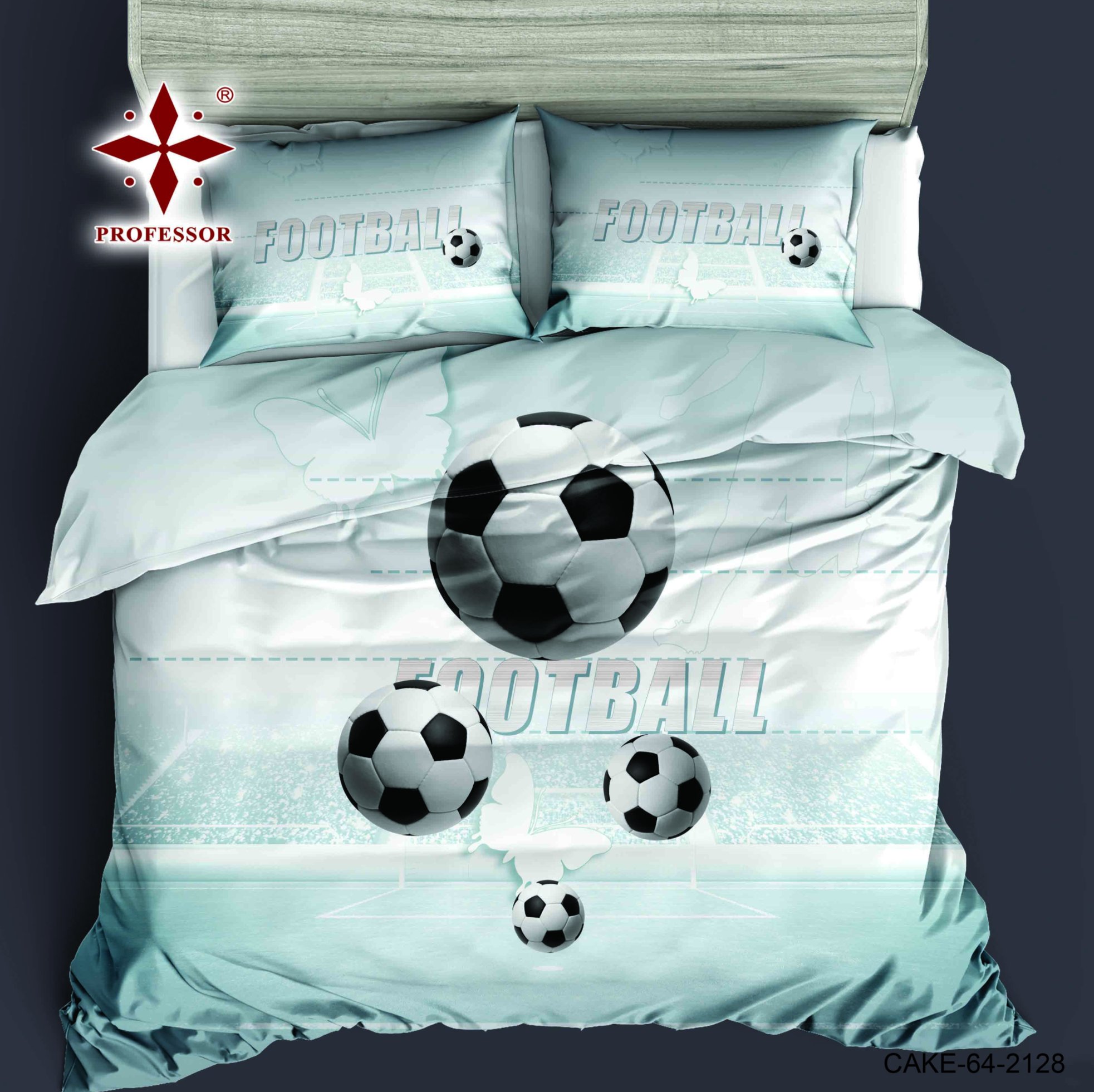 4PC COMFORTER SET-SINGLE 160 × 220 cm