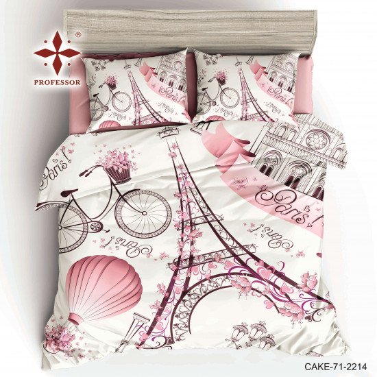 4PC COMFORTER SET-SINGLE 160 × 220 cm