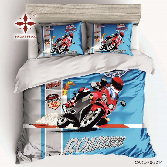 4PC COMFORTER SET-SINGLE 160 × 220 cm