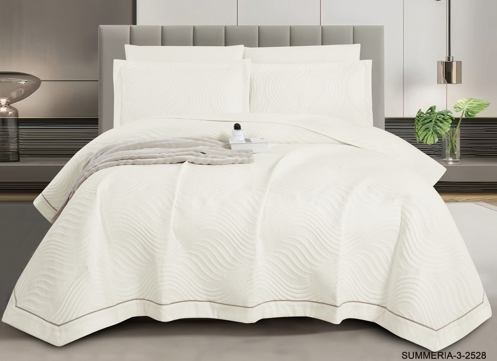 6 Pcs Bedspread Set – Premium Comforter & Bedding Set
