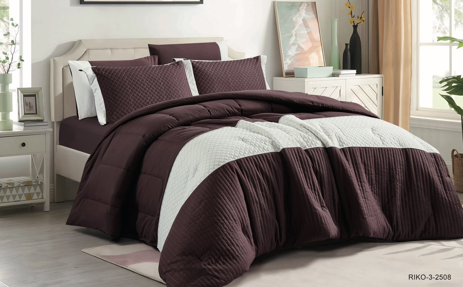 6-Piece Comforter Set – 230 × 250 CM