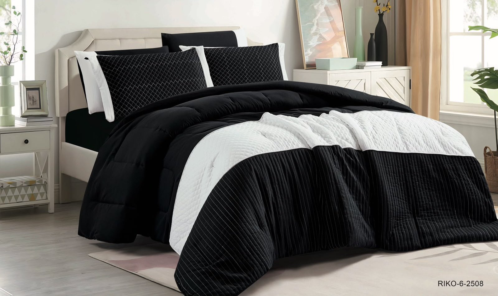 6-Piece Comforter Set – 230 × 250 CM