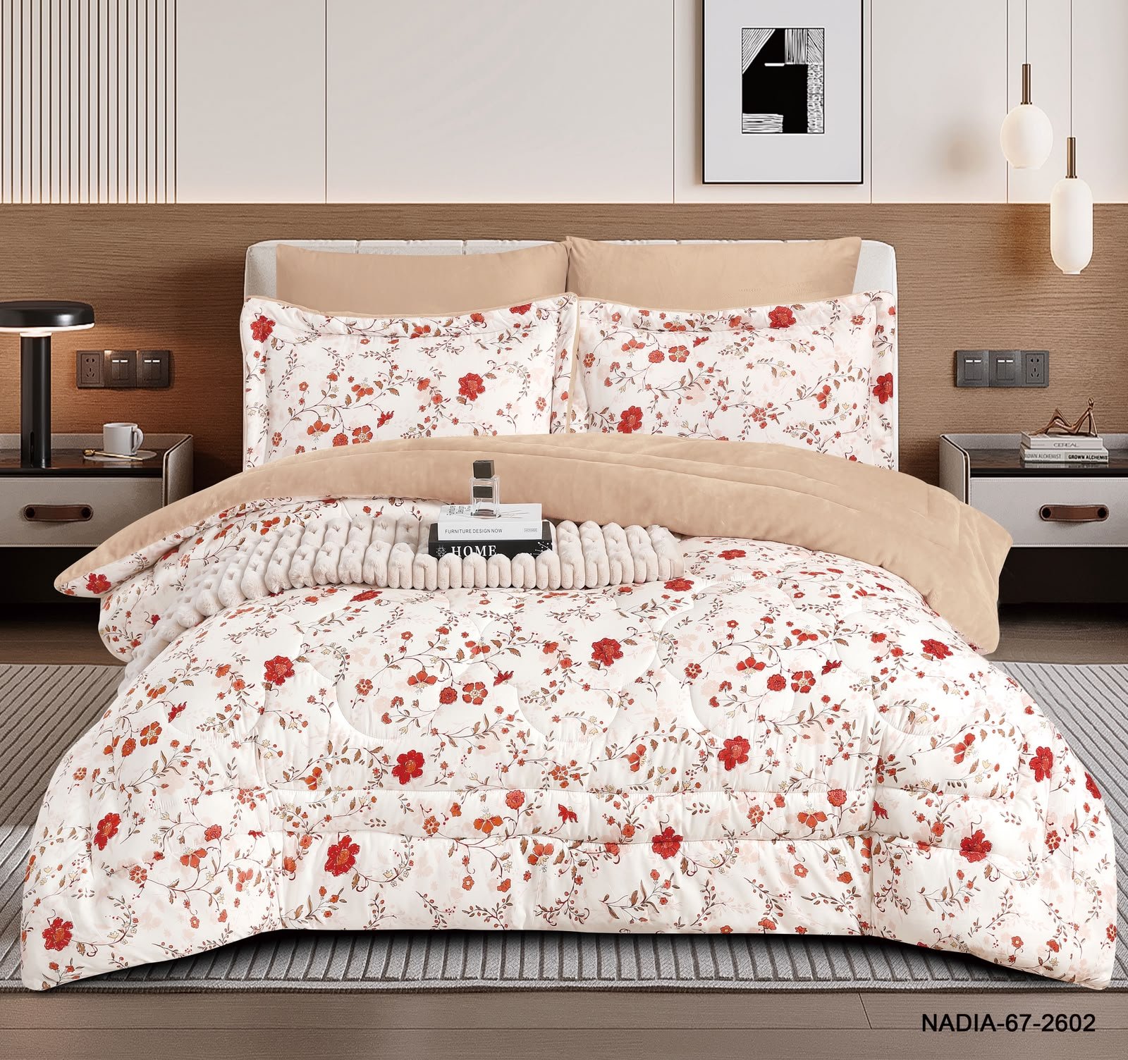 4-Piece Single Winter Comforter Set