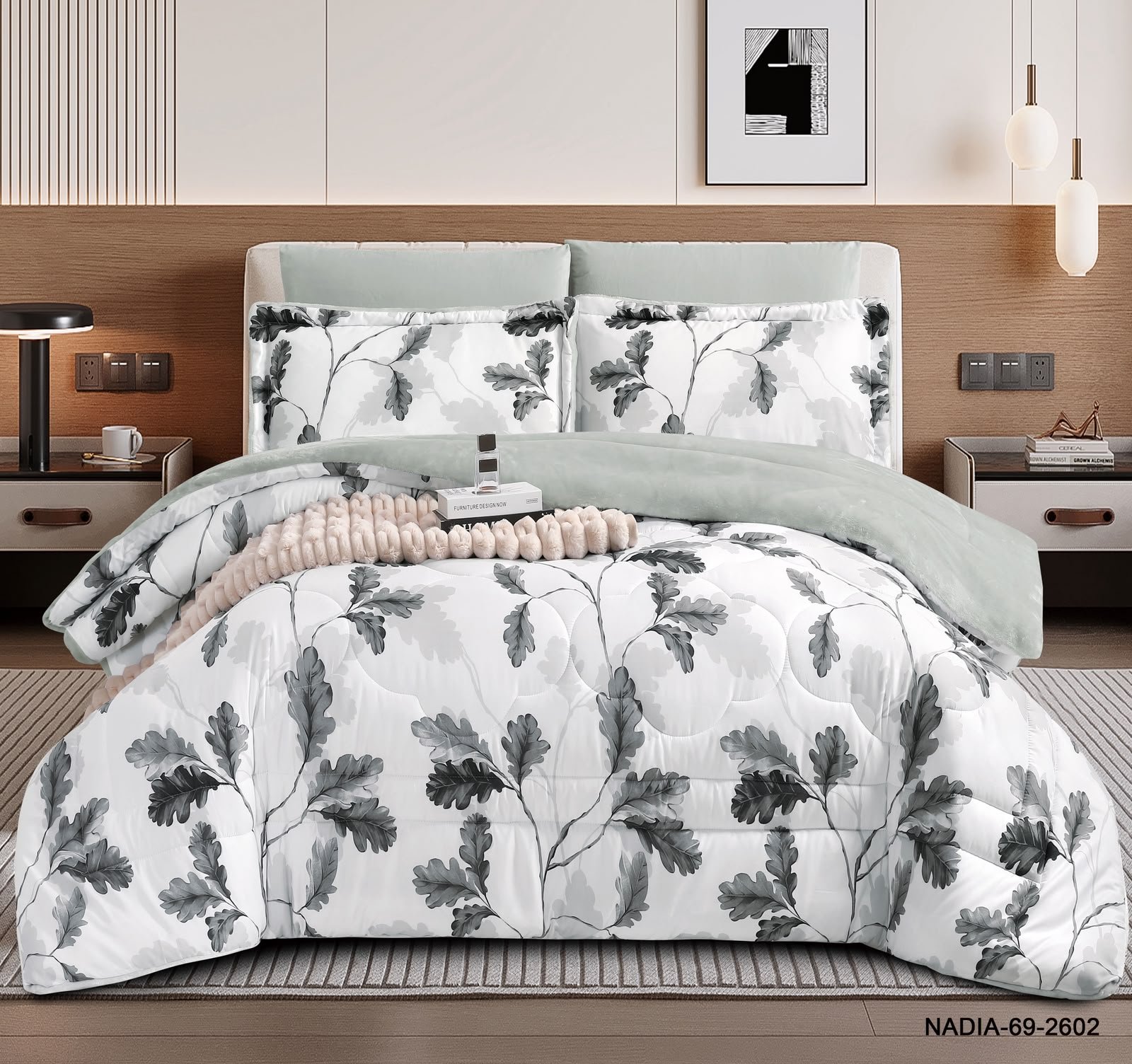 4-Piece Single Winter Comforter Set