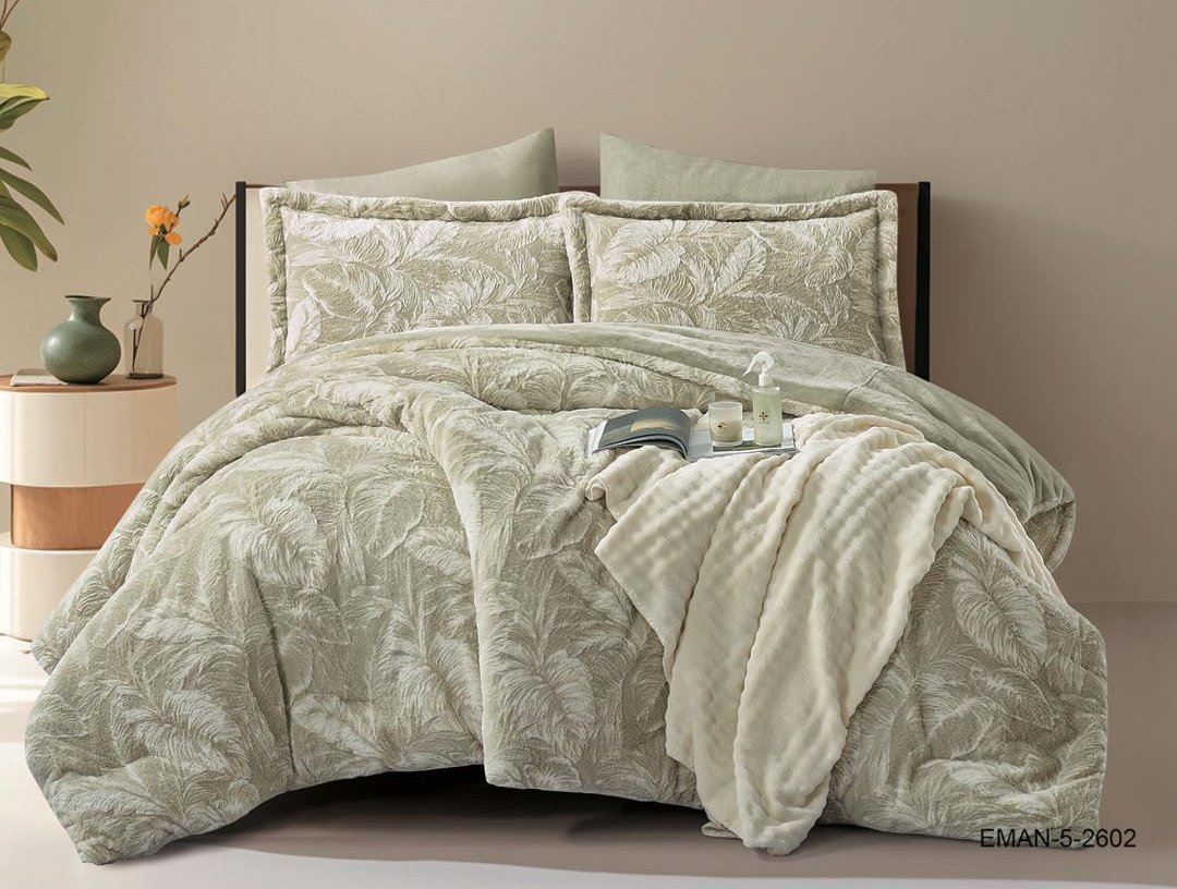 6PCS Winter Comforter Set – Double Size