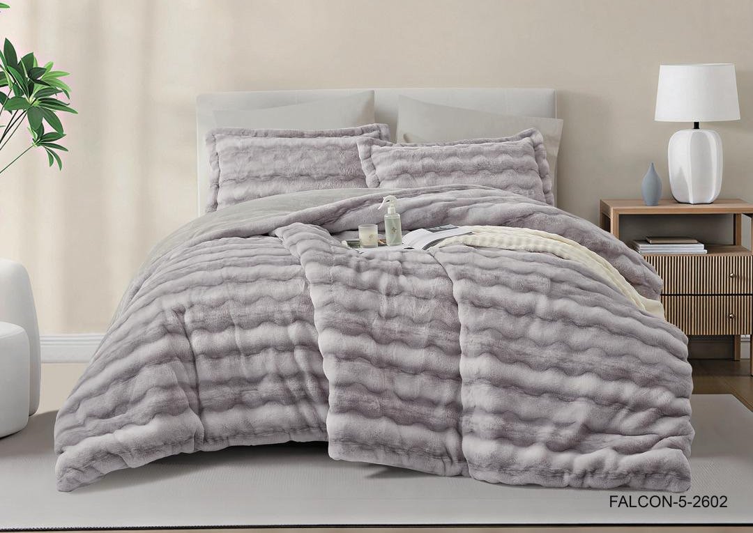 6PCS Winter Comforter Set – Double Size
