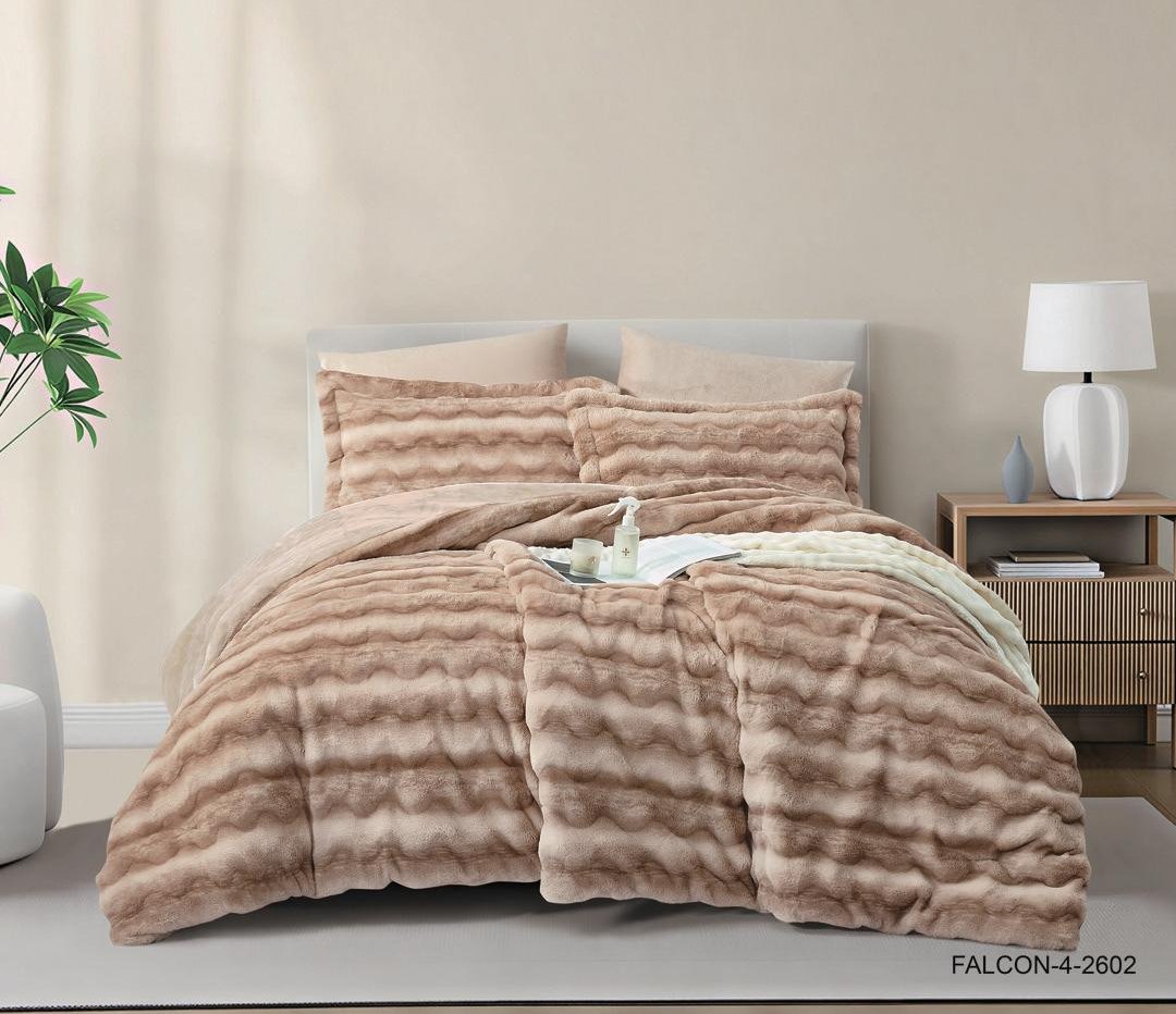 4-Piece Single Winter Comforter Set