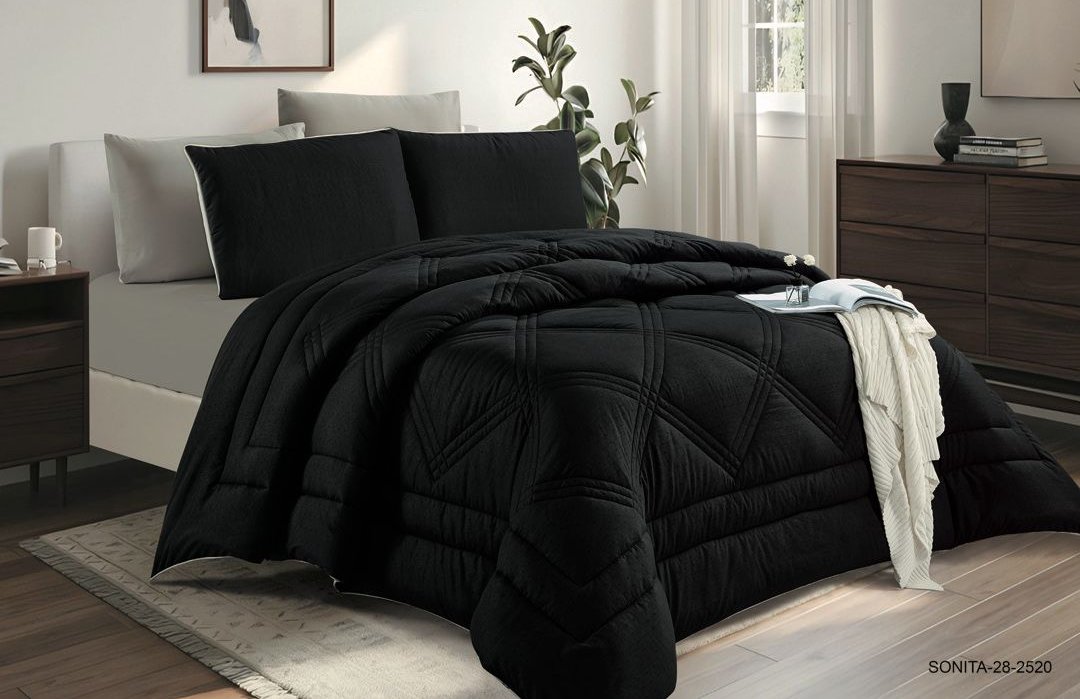 4PC COMFORTER SET-SINGLE 160 × 220 cm